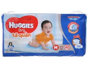 Huggies Dry Pants Size M 6 – 11kg 40 pcs
