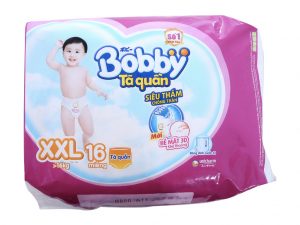 Bobby’s Baby Diapers Size XXL more than 16kg 16 Pcs