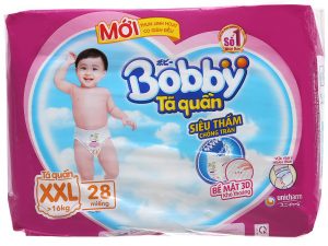 Bobby’s Baby diapes Size XXL more than 16kg 28 pcs