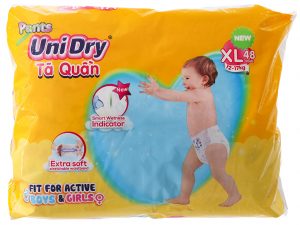 Unidry Pants Size XL 12 – 17kg 48 Pcs