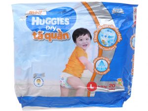 Huggies Dry Pants Size L 9 – 14kg 20 pcs