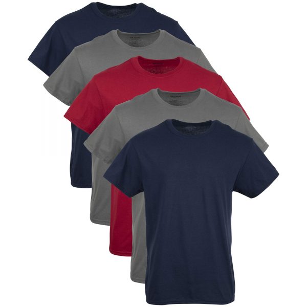 Gildan Mens Crew T Shirt Multipack (1)