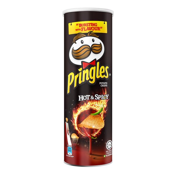 Pringles Hot & Spicy 134g*12